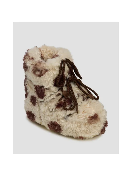 Cizme De Iarnă Cu Blană Moon Boot Icon Low Curly bej