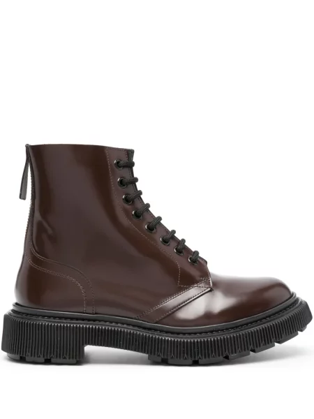 Botine Adieu Paris din piele maro