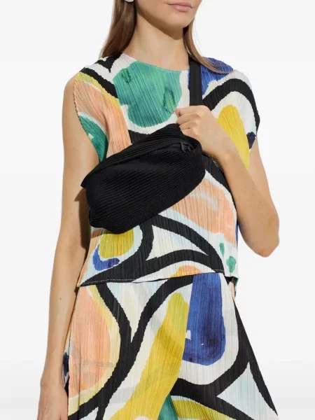 Geantă Pleats Please Issey Miyake negru