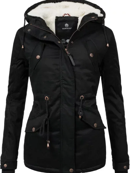 MARIKOO Zimska jakna Manolya' črna