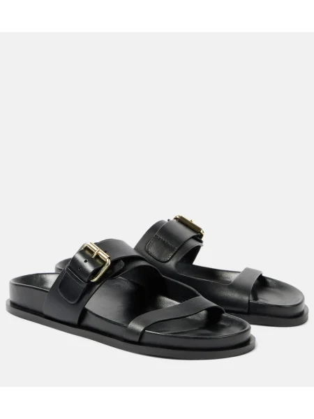 Sandale A.emery din piele negru
