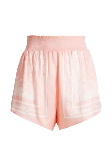 Pantaloni scurți Balmain roz