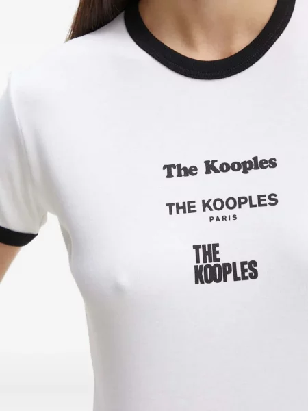 Tricou The Kooples alb