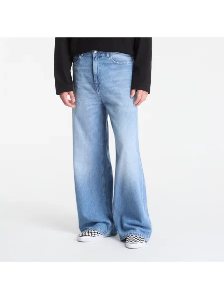 Blugi Carhartt WIP W Jane Pant Blue 30 albastru