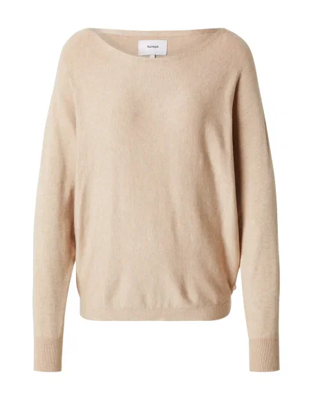 NÜMPH Pulover DAYA deschis gri
