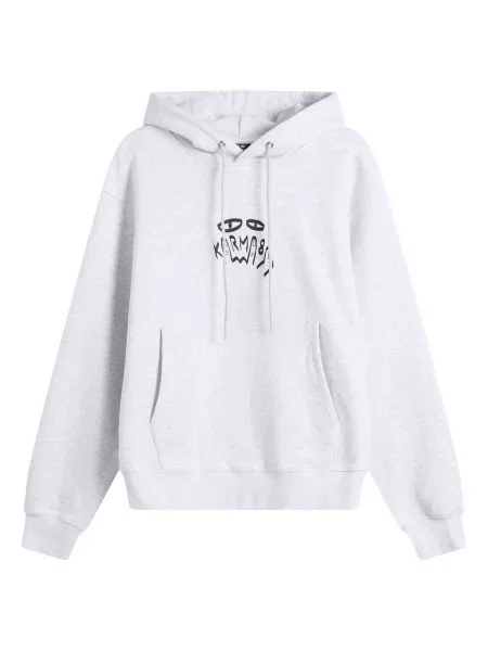 Bluza z kapturem Karma8a szara