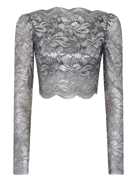 Cropp top Rabanne argintiu