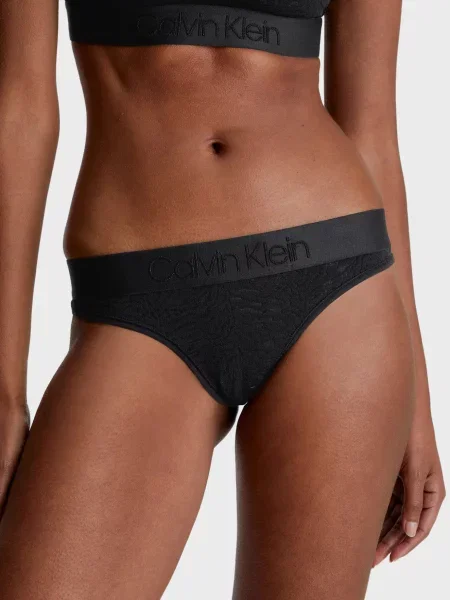 Стрінги Calvin Klein чорні