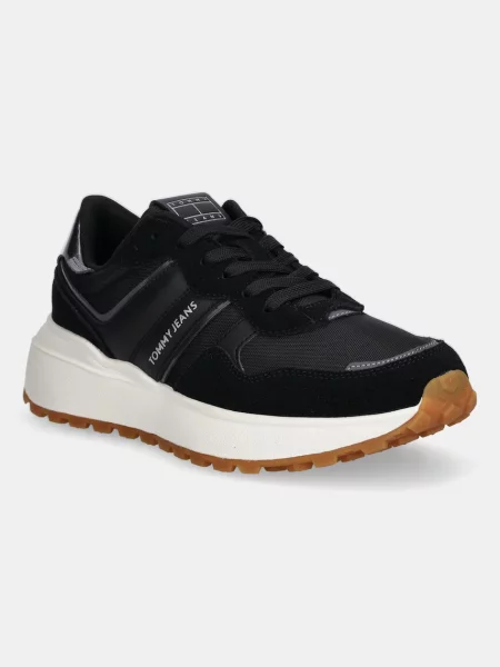 Pantofi Tommy Jeans negru