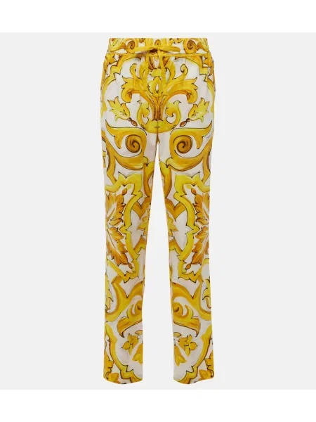 Pantaloni Dolce&gabbana cu talie înaltă