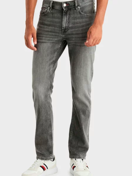 Прямі джинси Tommy Hilfiger Denton сірі