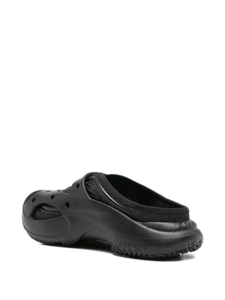 Saboți Crocs cu bretele negru