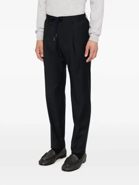 Pantaloni Tagliatore cu cordon albastru