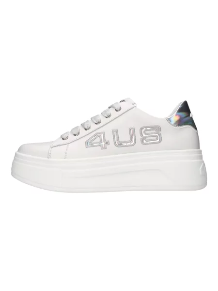 Sneakersy Paciotti skórzane białe