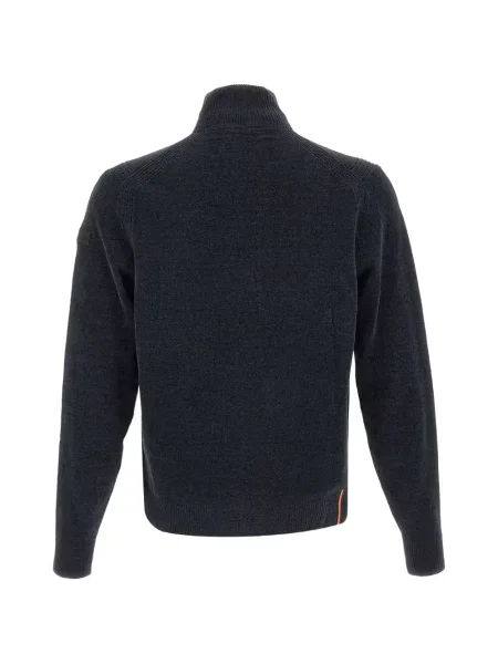 Cardigan Rrd de catifea albastru