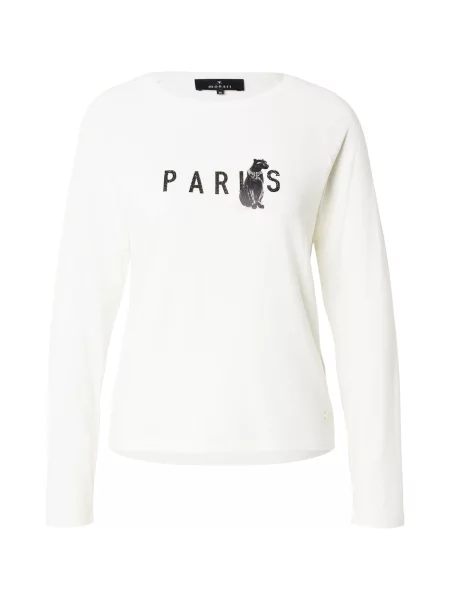 Monari Tricou negru alb