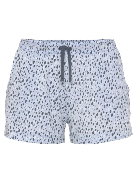 VIVANCE Pantaloni scurți Dreams bleumarin / azuriu alb