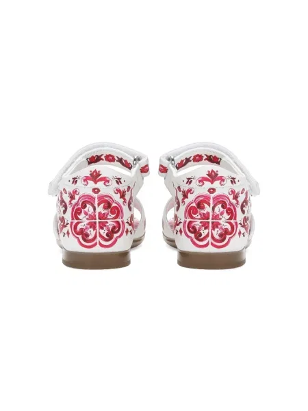 Sandały dziecięce Dolce And Gabbana białe