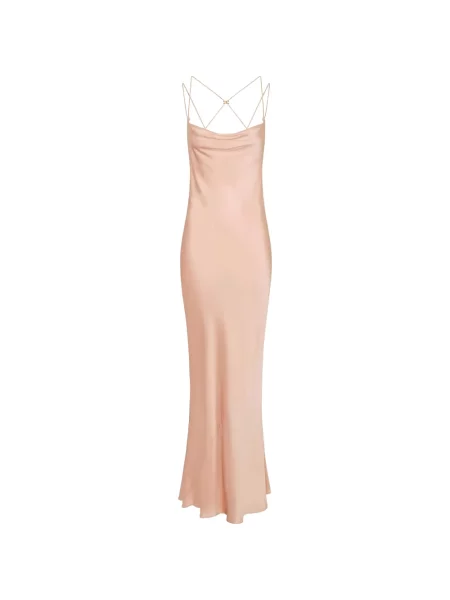 Maxi rochie maxi Elisabetta Franchi de costum roz