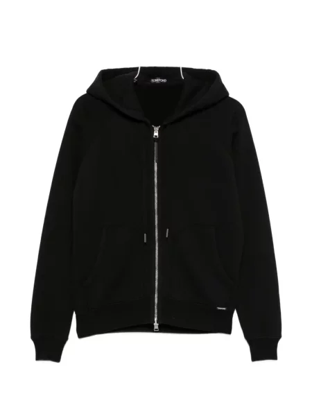 Hanorac cu glugă Tom Ford cu cordon negru