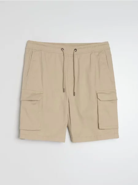 Sinsay Kraťasy cargo béžová
