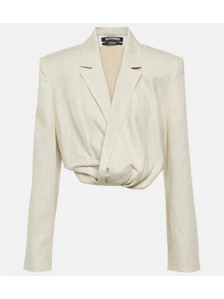 Vestă Jacquemus bej