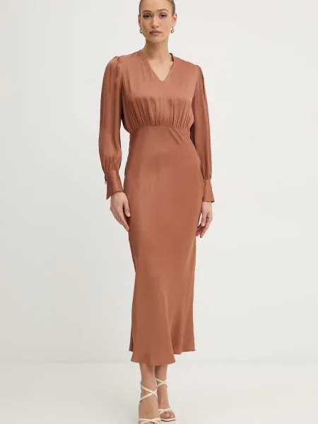 Twinset sukienka z brązowa