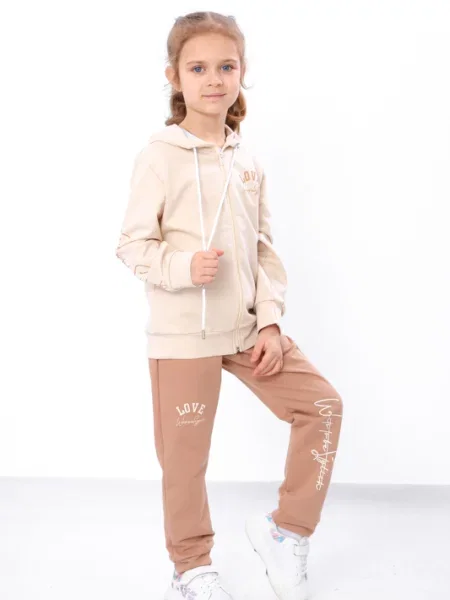 Дитячий Спортивний костюм Носи своє бежевий