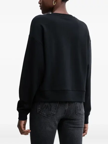 Hanorac Twinset cu imagine negru