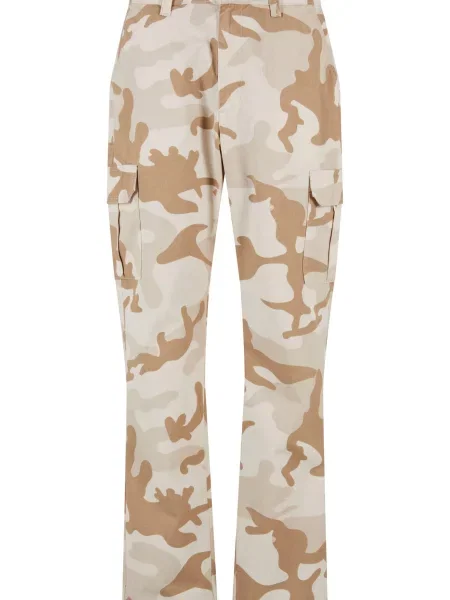 Urban Classics Pantaloni cu / crem / deschis bej