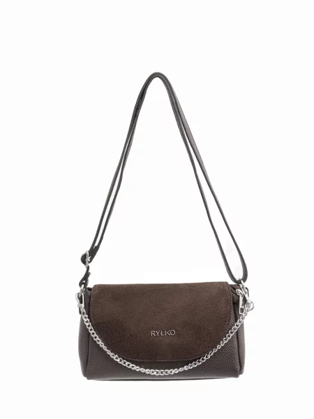 RYŁKO Geantă de umăr mokka maro