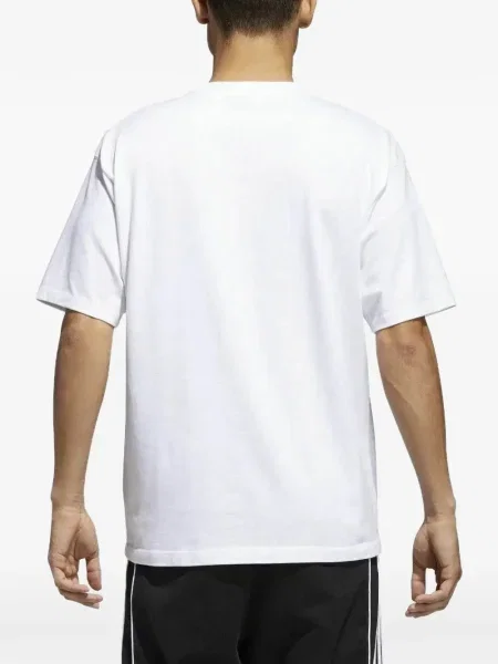 Strečové vícebarevný polotričko Adidas s autogramem šedé