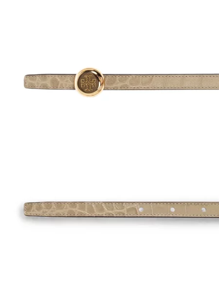 Curea Tory Burch cu cataramă cu autograf