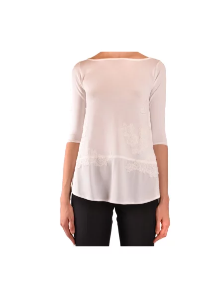 Top Ermanno Scervino wełniany biały