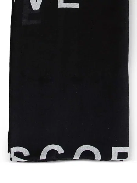Šal Rick Owens s printom crna
