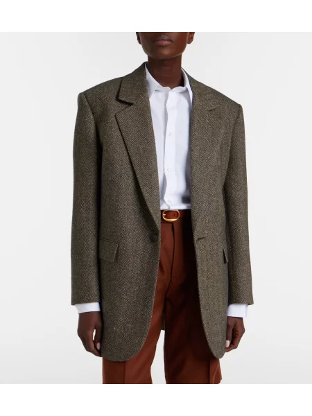 Cămașă Saint Laurent din poplin alb