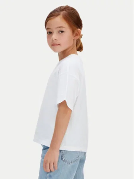 Dětské tričko Calvin Klein Jeans bílé