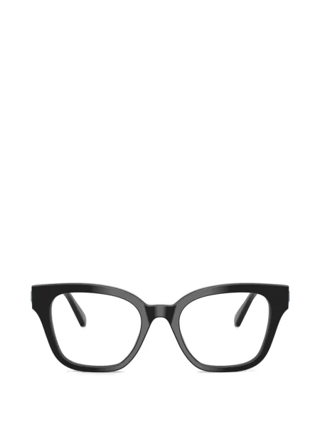 Ochelari de soare Swarovski Eyewear cu imprimeu geometric negru