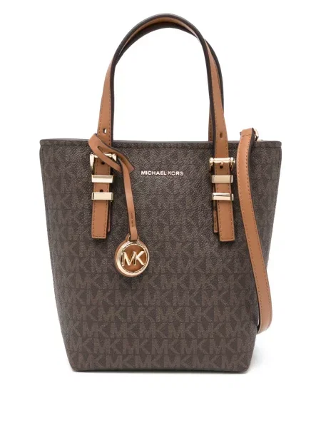 Geantă shopper Michael Kors maro