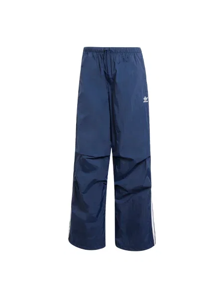 Adidas Teplákové nohavice Tmavomodrá biela