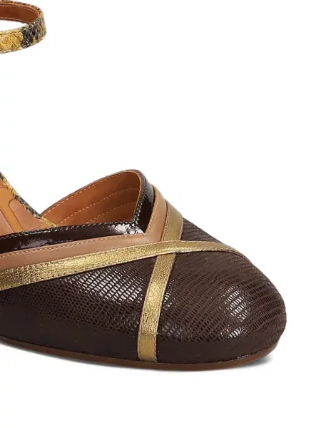 Pantofi cu toc Chie Mihara maro