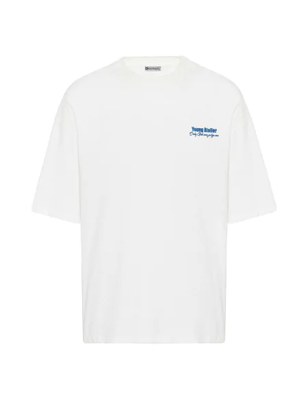 Dandalo Tricou ecru / bleumarin