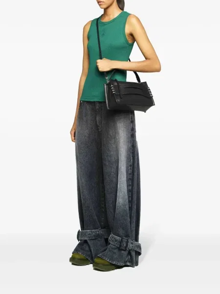 Top Jw Anderson cu autograf verde