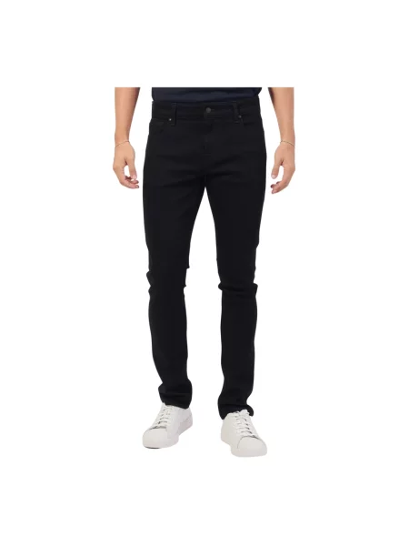 Guess Jeansy Mężczyzna Denim Jeansyy Skinny z bielastycznego denimu czarny