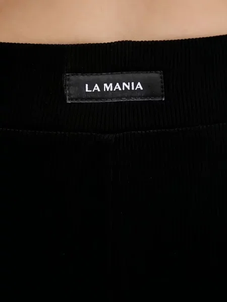 Legginsy La Mania z autografem czarne