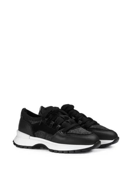 Sneakerși Doucal's din piele negru