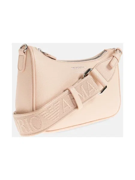 Torebka crossbody Emporio Armani beżowa