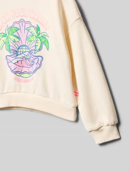 Bluza z nadrukiem z motywem krój regular fit Billieblush