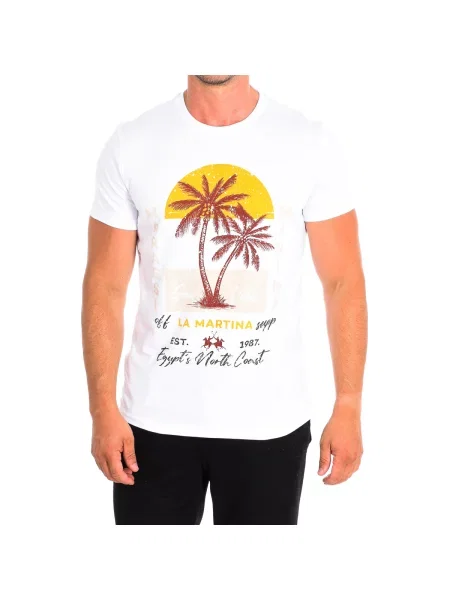 Tricou La Martina alb