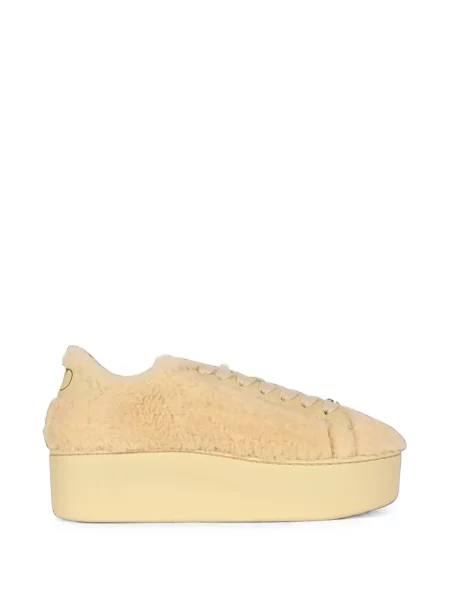 Sneakerși Valentino Garavani cu platformă din piele de oaie